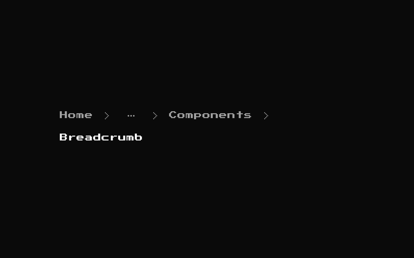 8-bit Breadcrumb