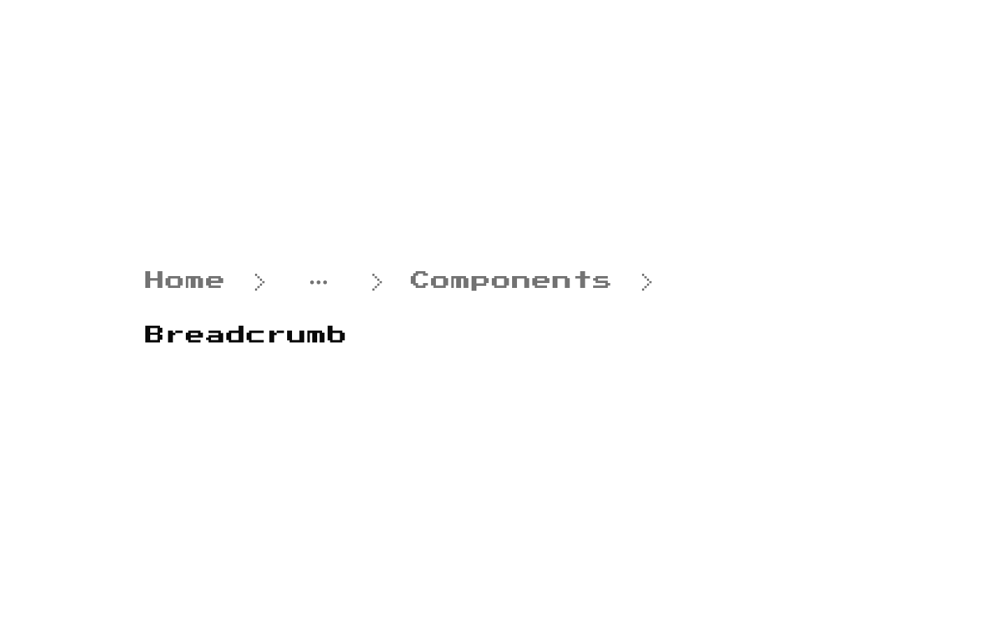 8-bit Breadcrumb