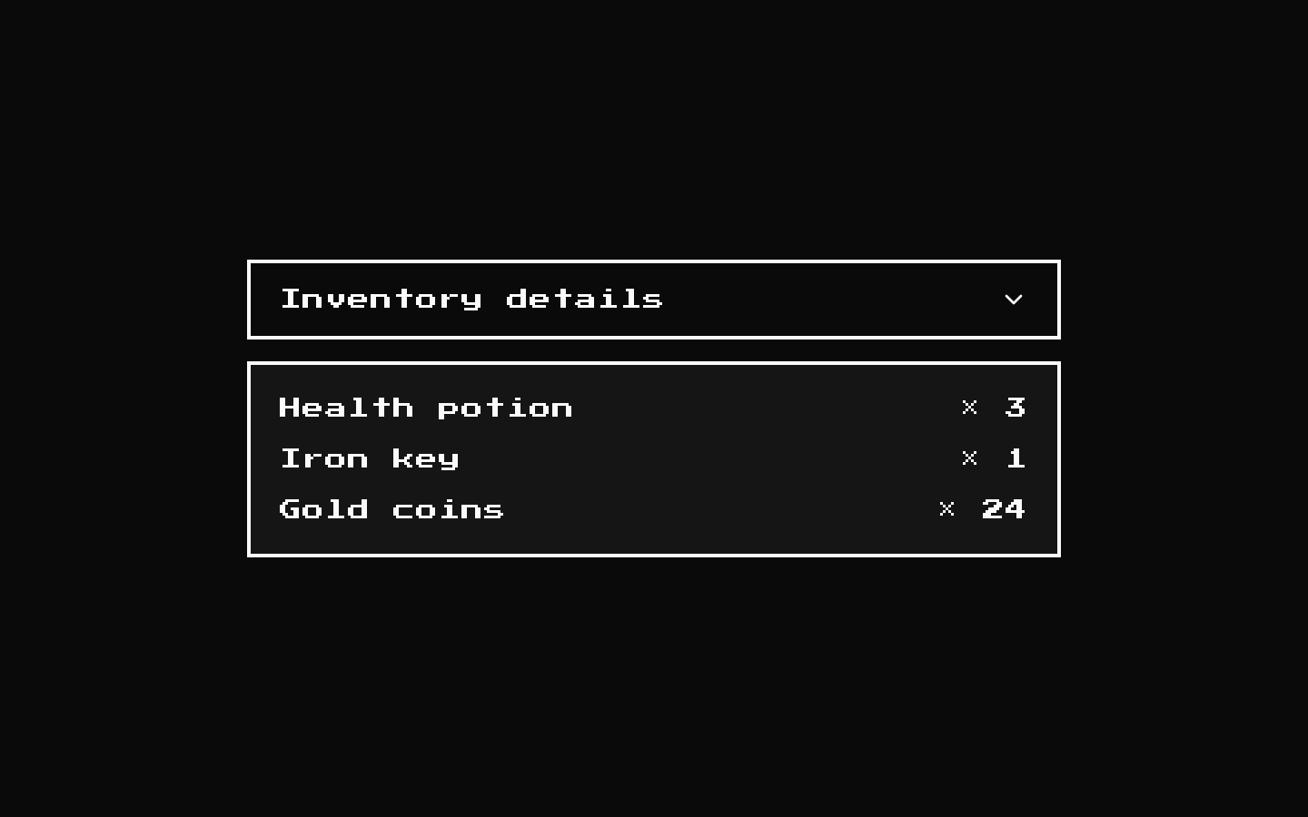 8-bit Collapsible