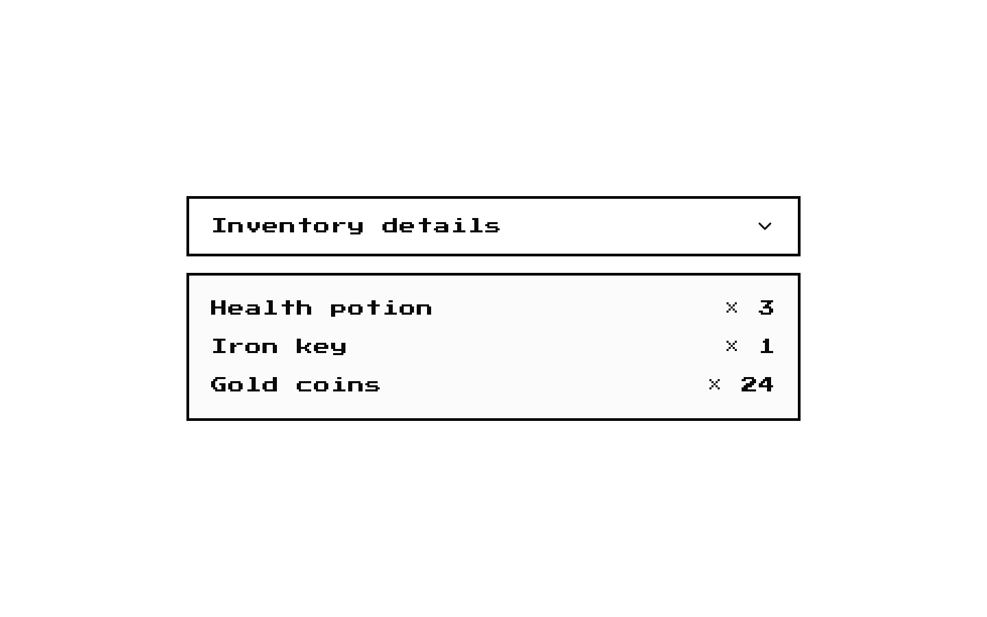 8-bit Collapsible
