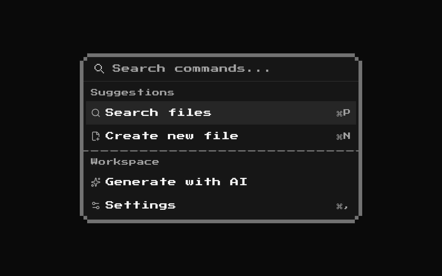 8-bit Command