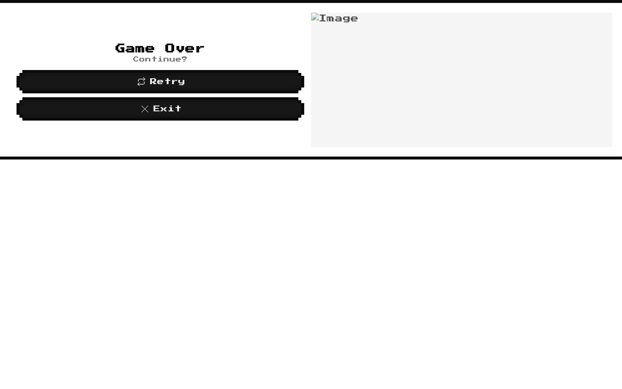 8-bit Game Over