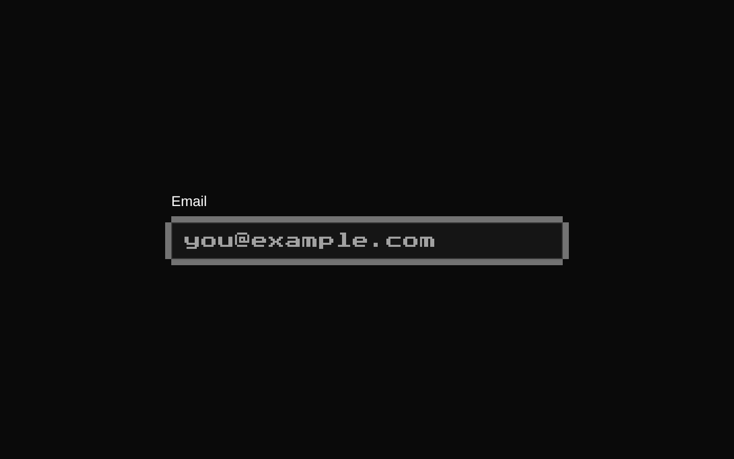 8-bit Input