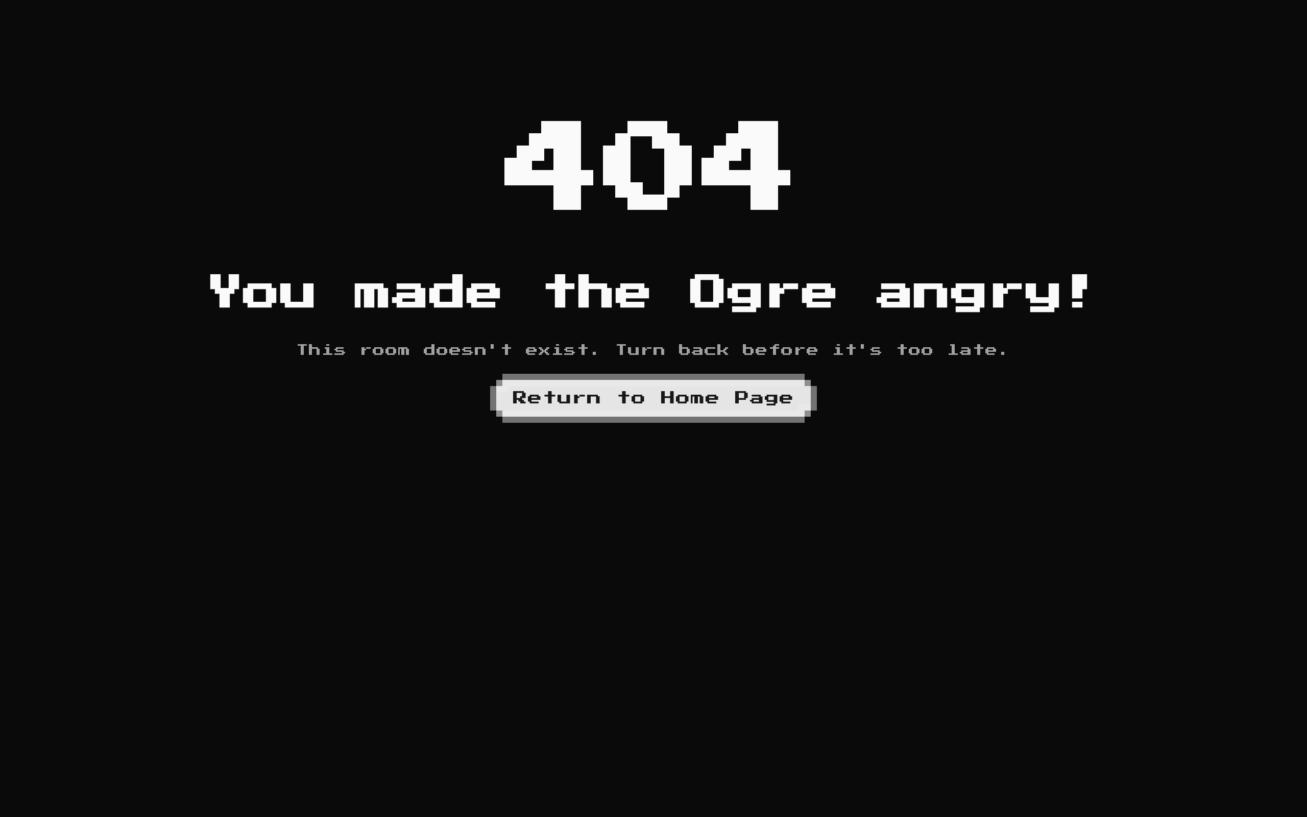 8-bit 404 Page