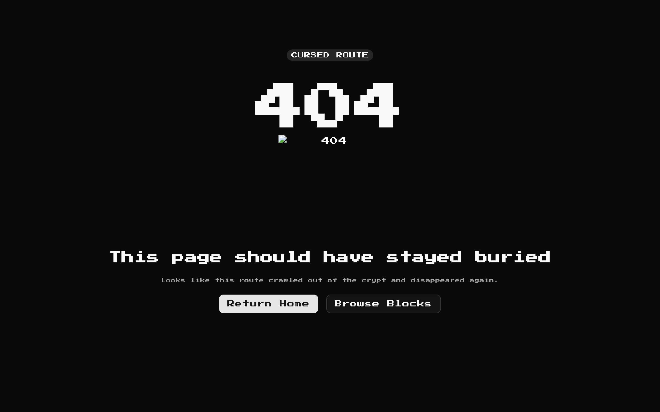 8-bit 404 Undead