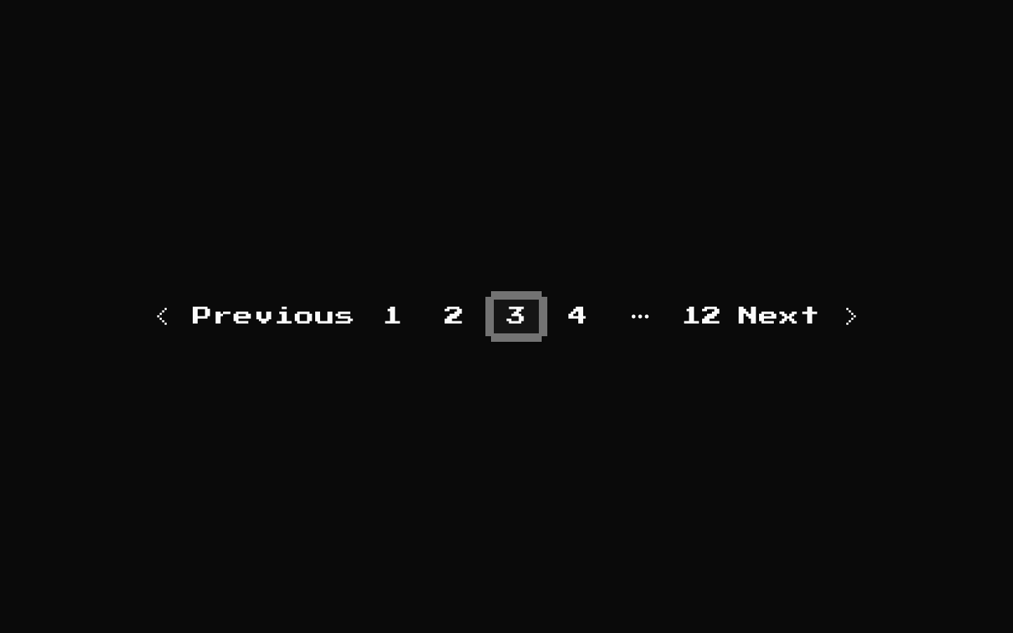 8-bit Pagination