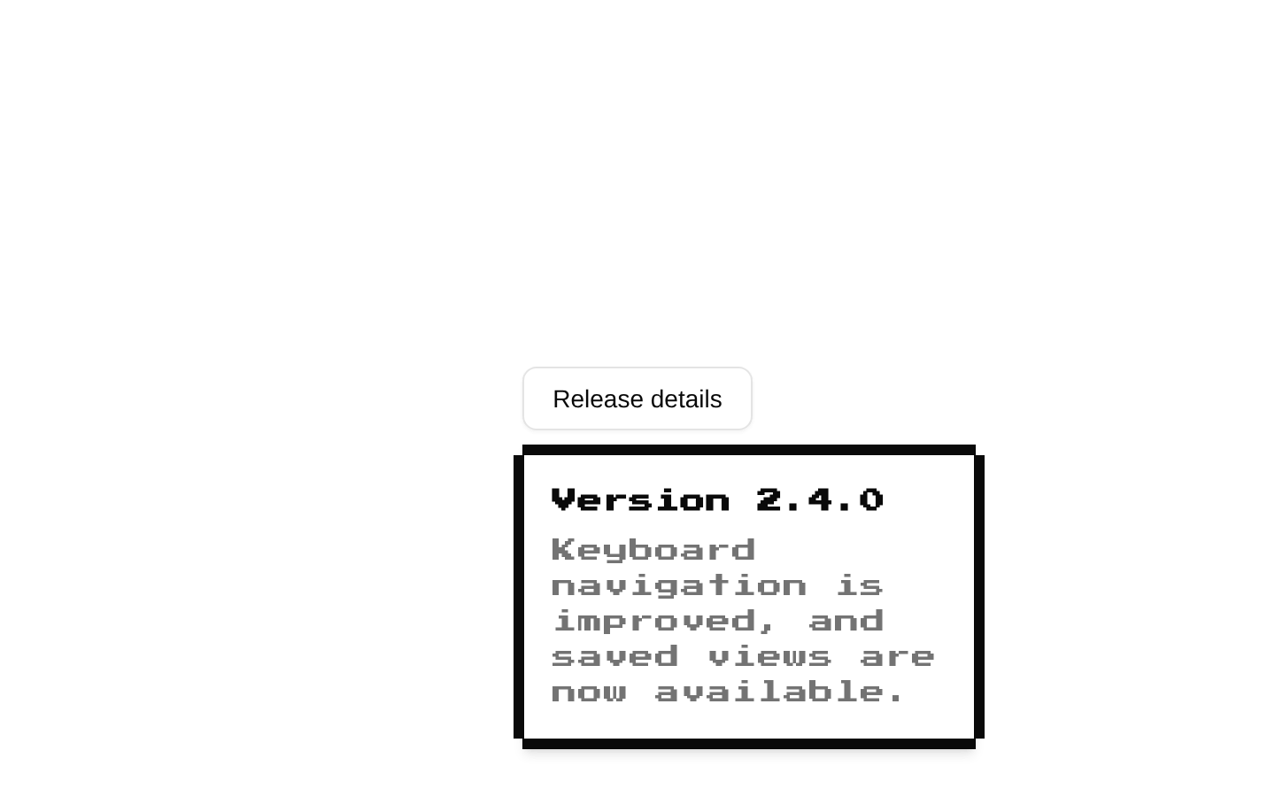 8-bit Popover