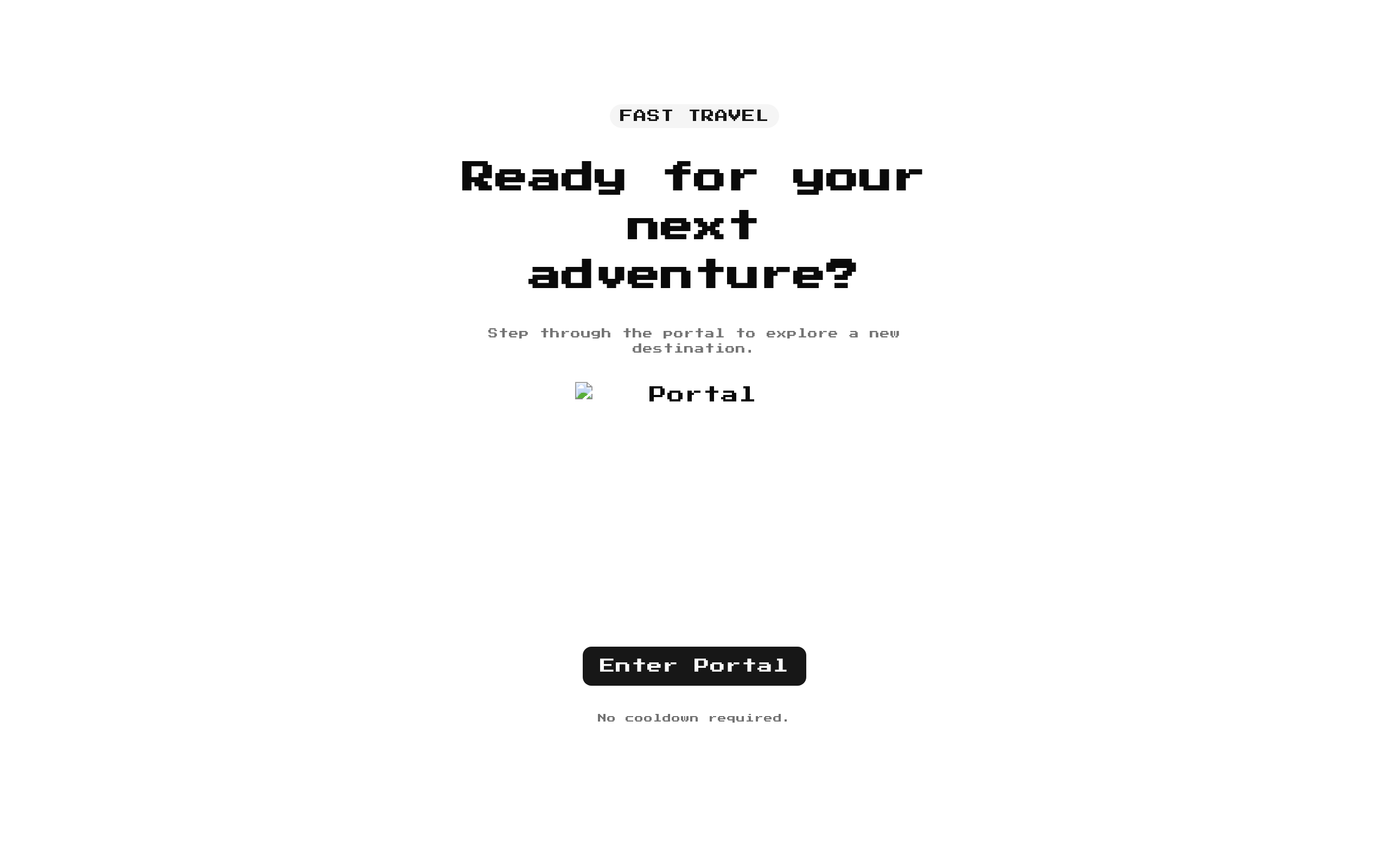 8-bit Portal Transition