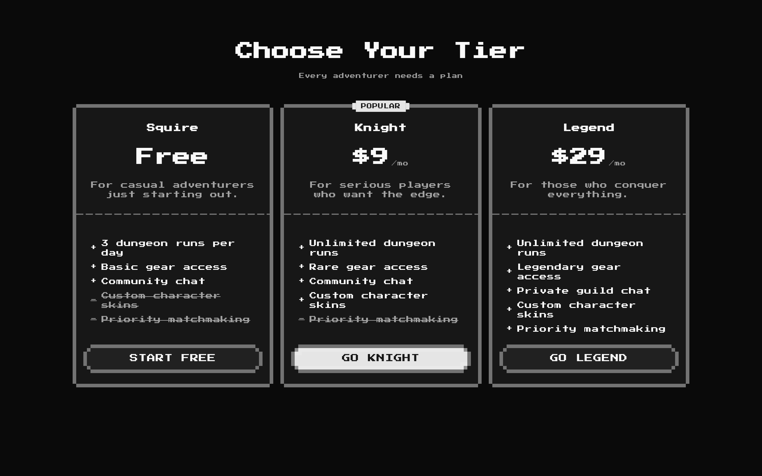 8-bit Pricing 1