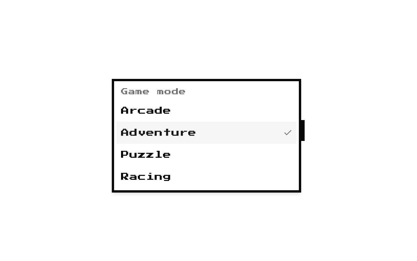8-bit Select
