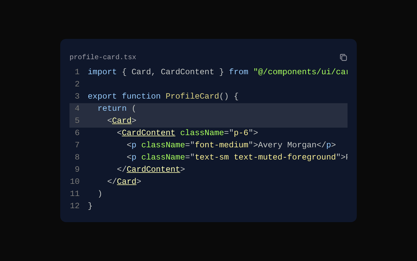 Code Block