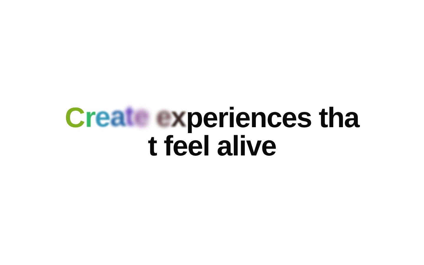 Colourful Text
