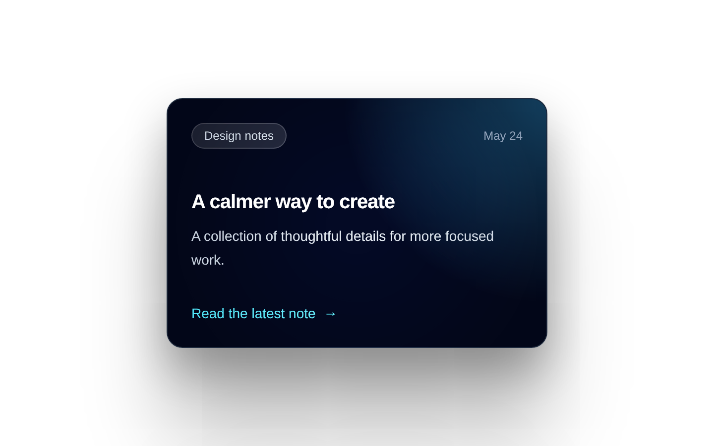 Comet Card