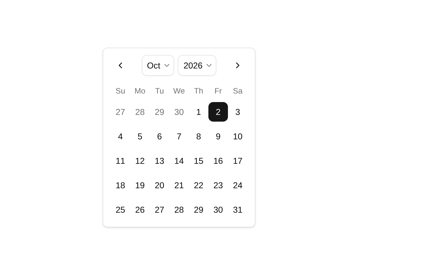 Calendar