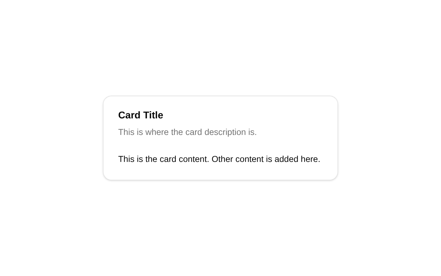Card