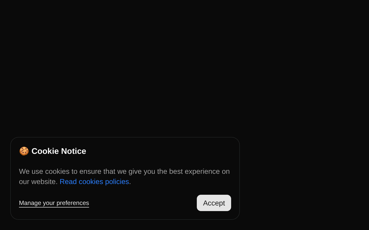 Cookie Consent
