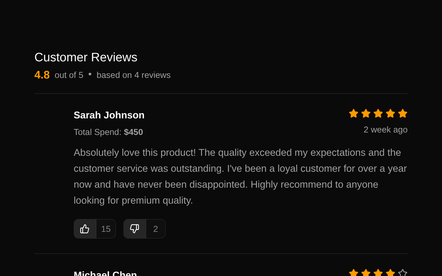 Customer Reviews