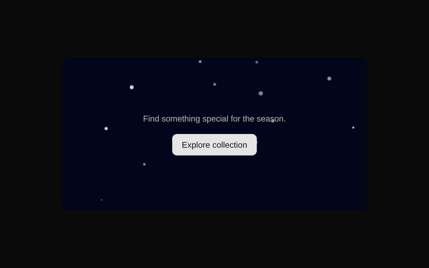 Snowfall Animation