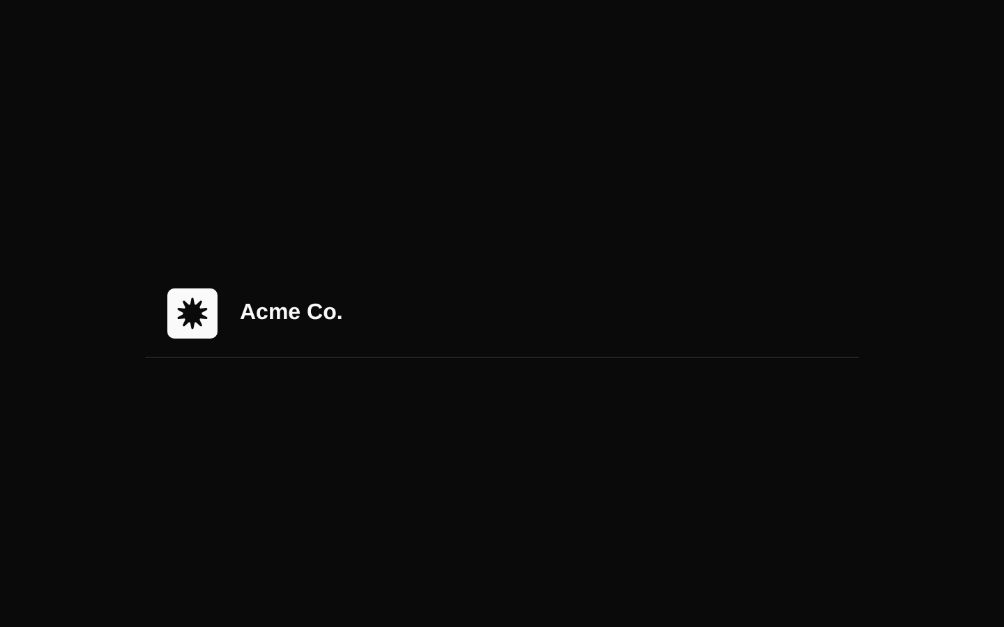 Header Component