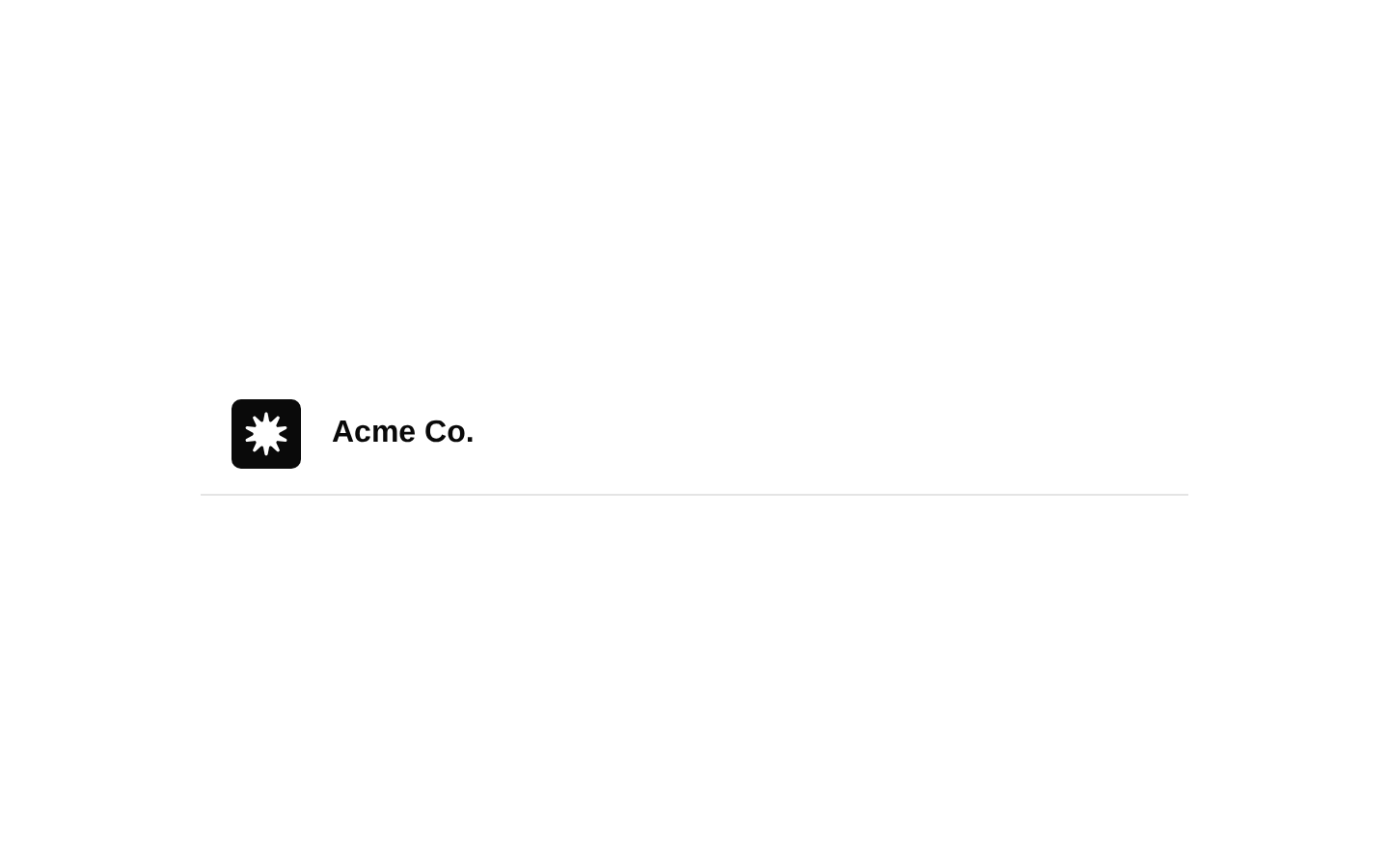 Header Component