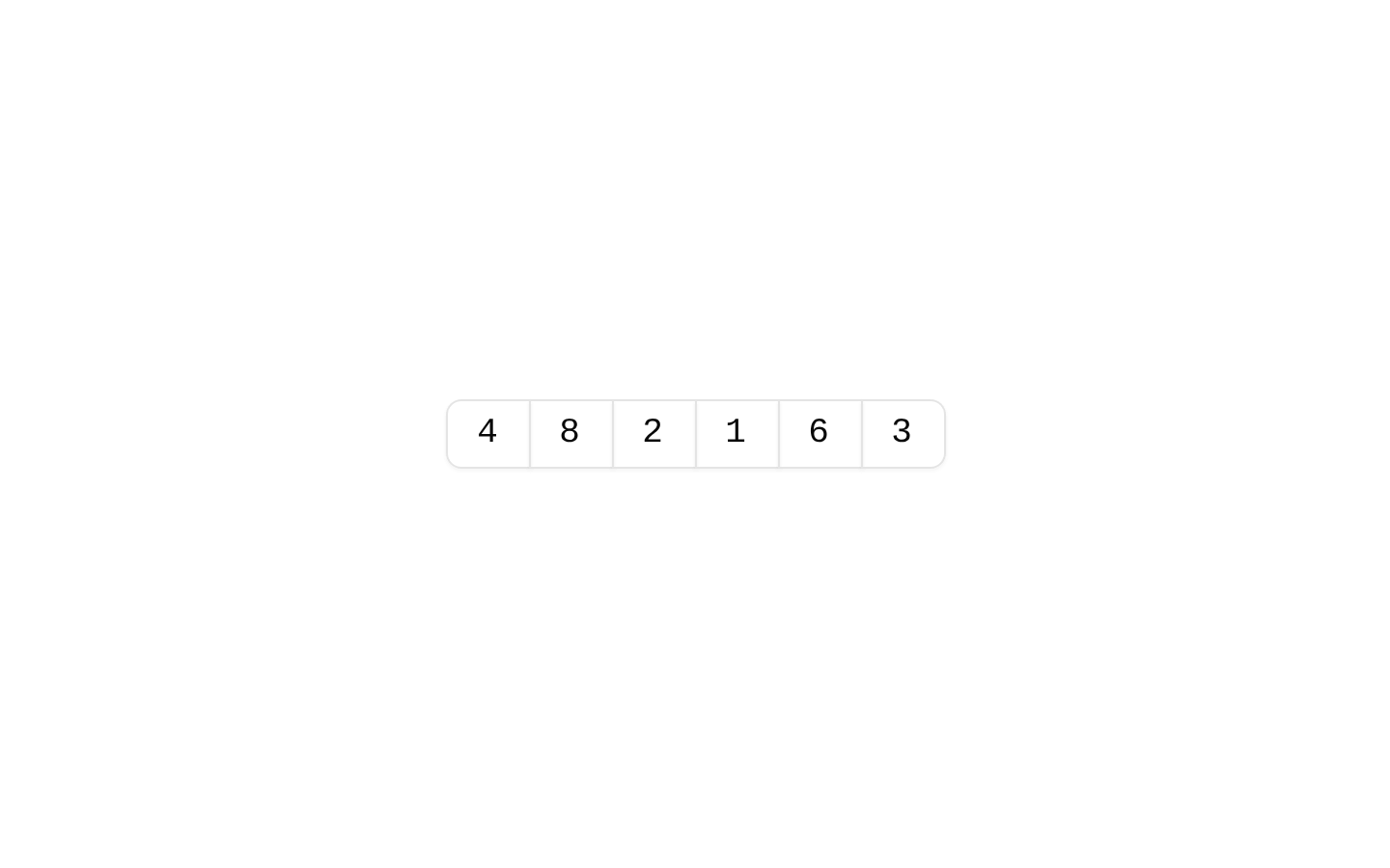 Segmented Input