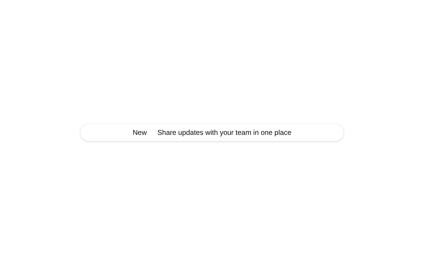 announcement
