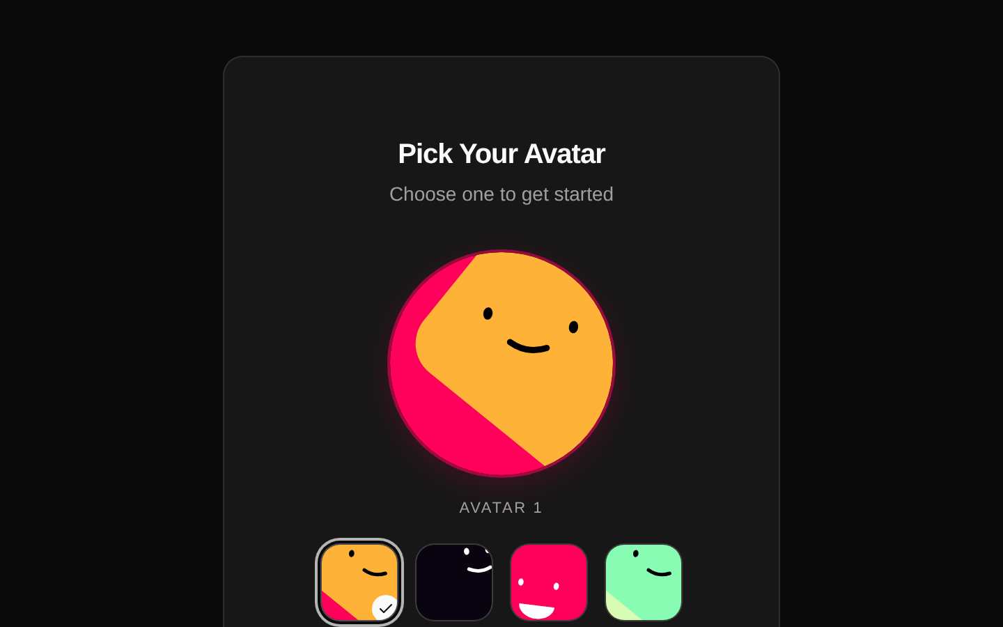 Avatar Picker