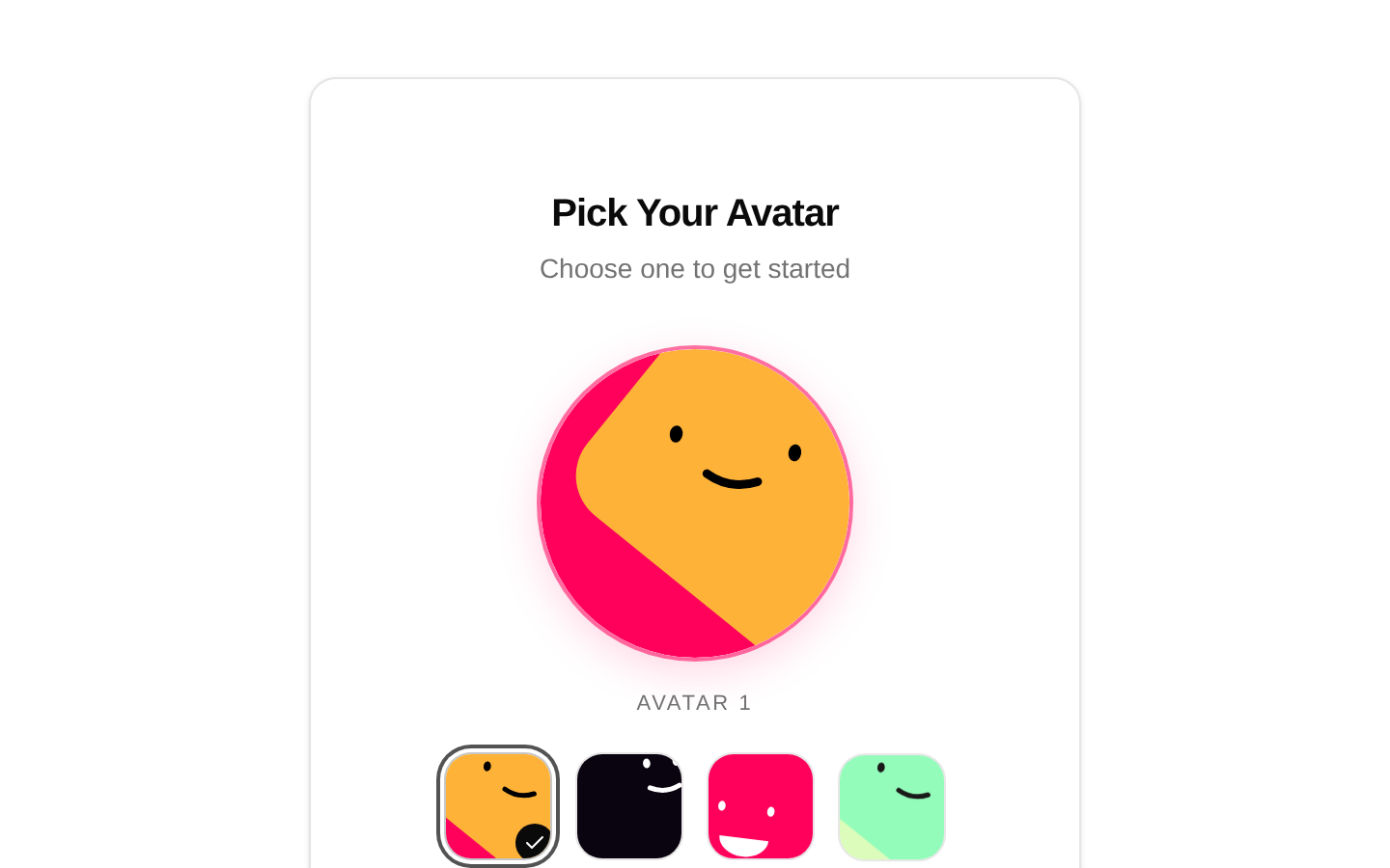 Avatar Picker