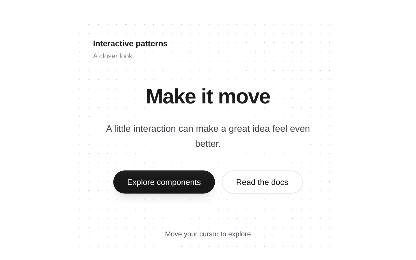 Mouse Effect Card