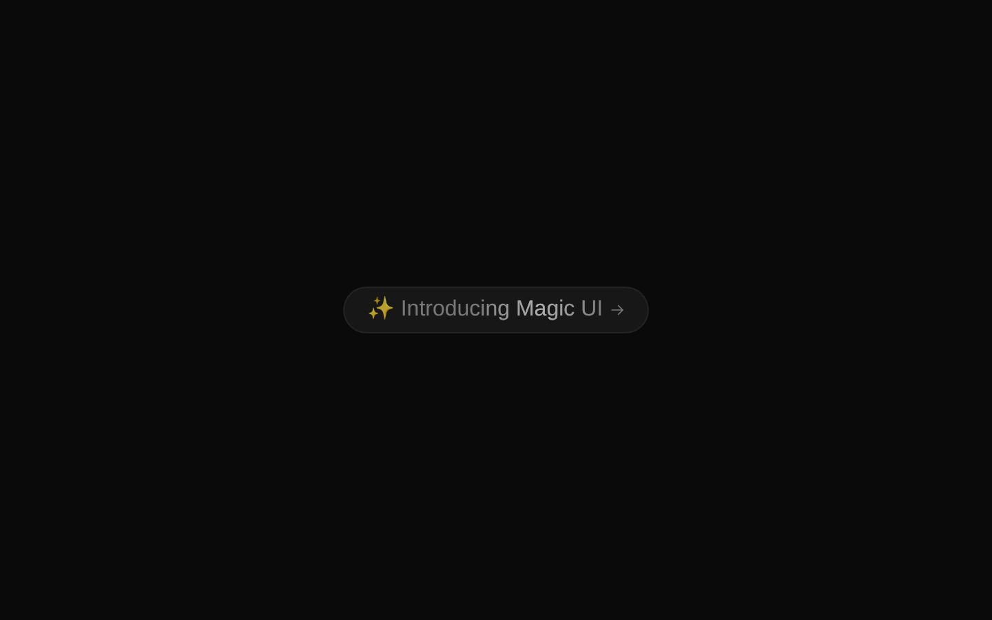 Animated Shiny Text Demo