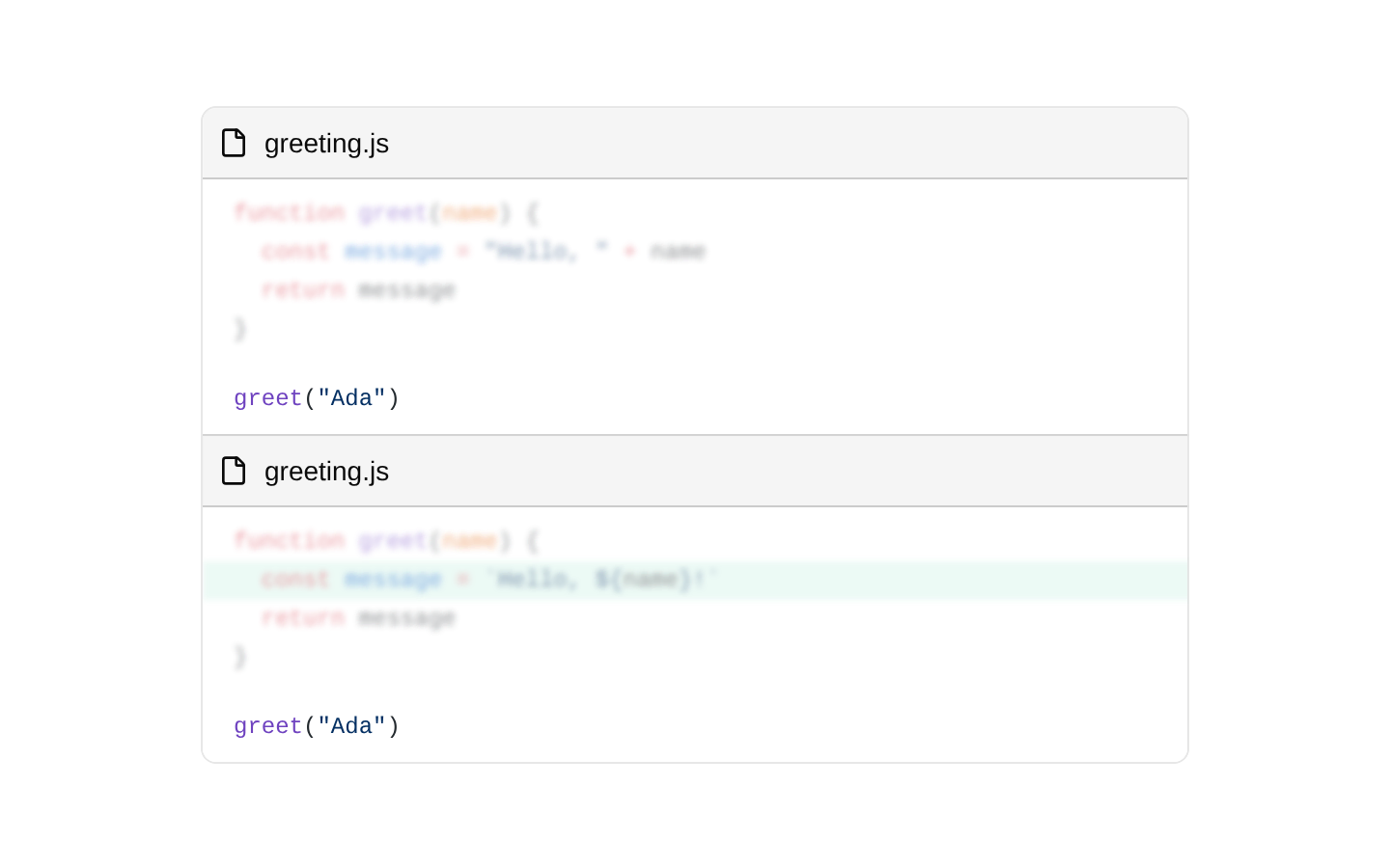 Code Comparison
