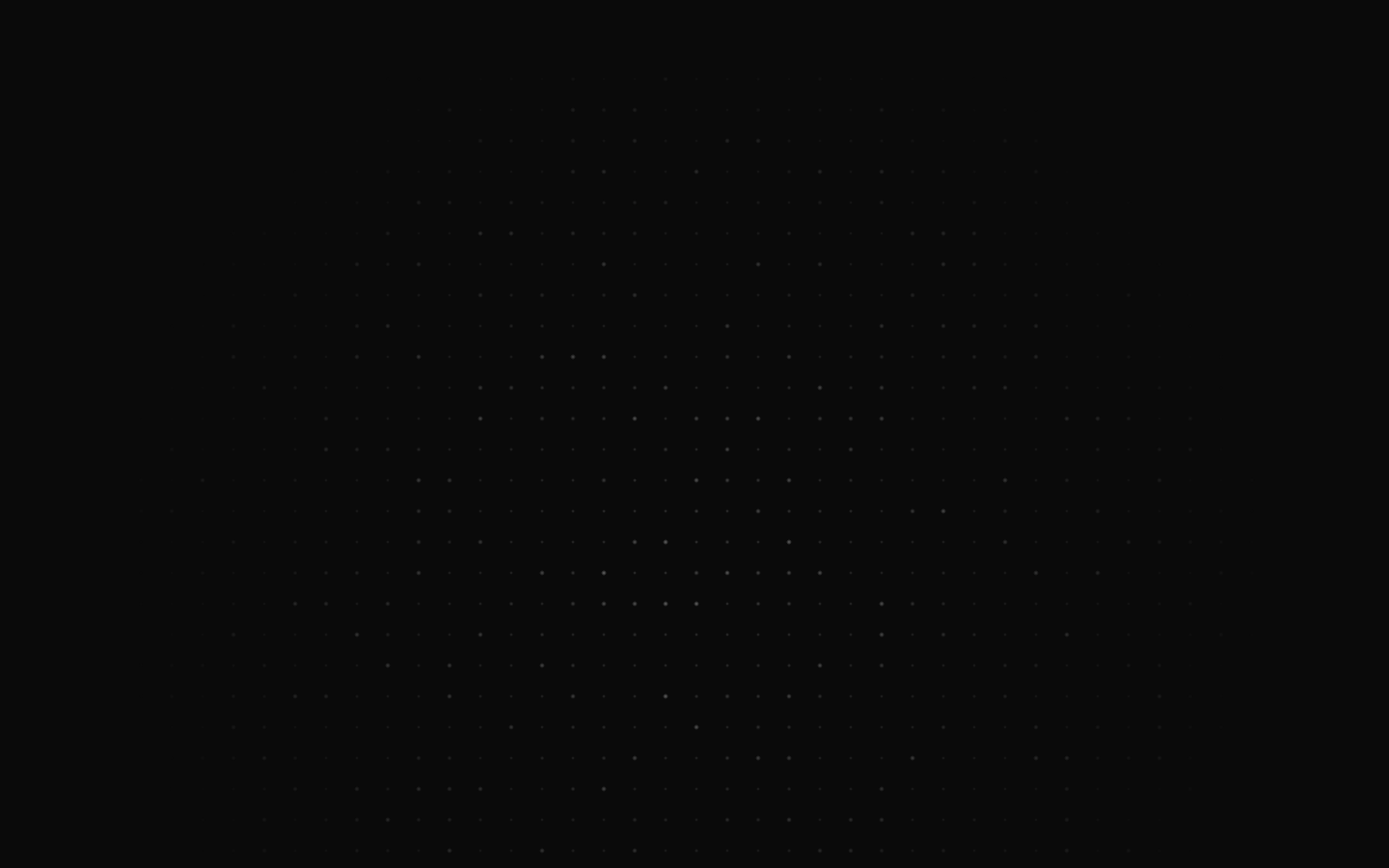 Dot Pattern with glow effect