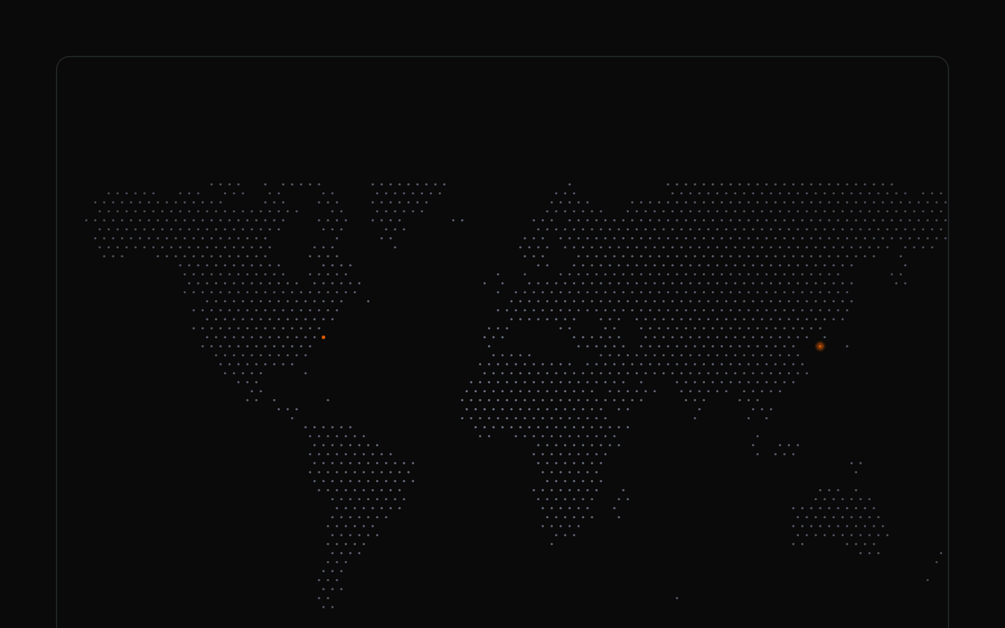 Dotted Map Demo 3