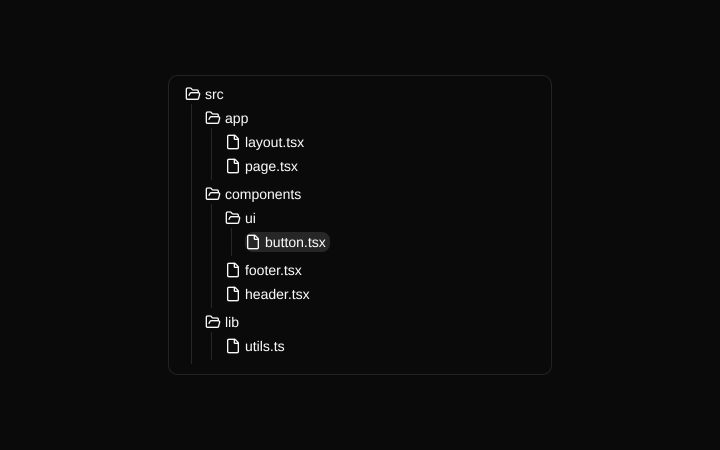 File Tree Demo
