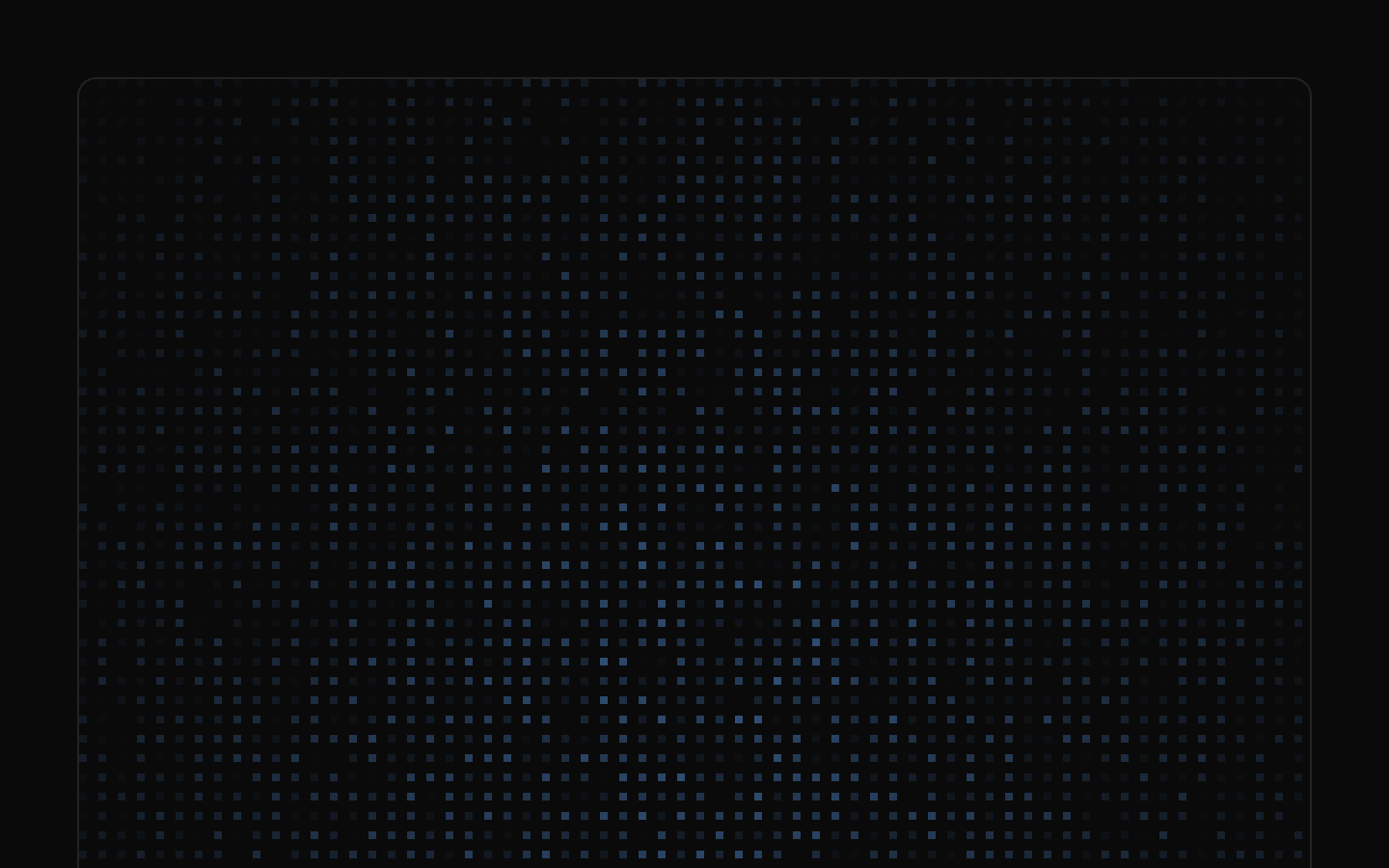 Flickering Grid Rounded Demo