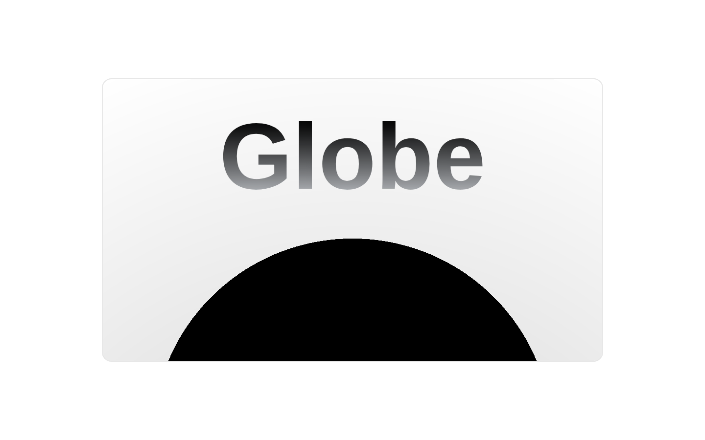 Globe Demo